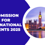 UK Admission Guide for International Students 2025